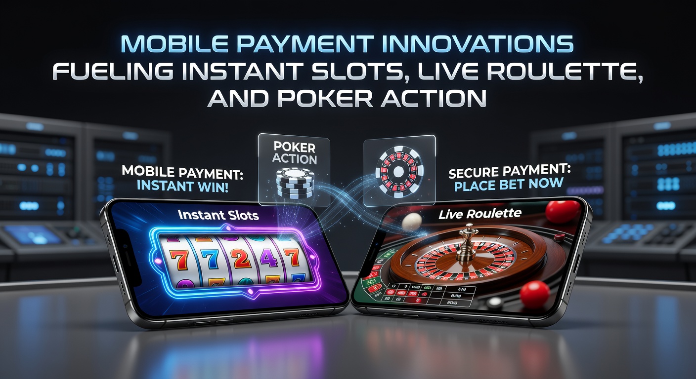 Smartphone displaying a vibrant instant slots game interface with a mobile payment confirmation overlay